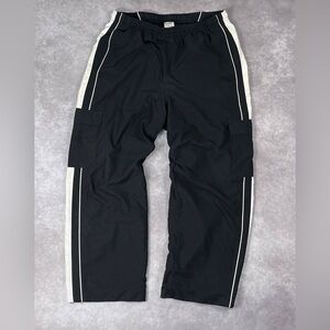 [160] VTG Nike Windbreaker Pants Mens L Size
Black Lined Cargo Drawstring Pocket